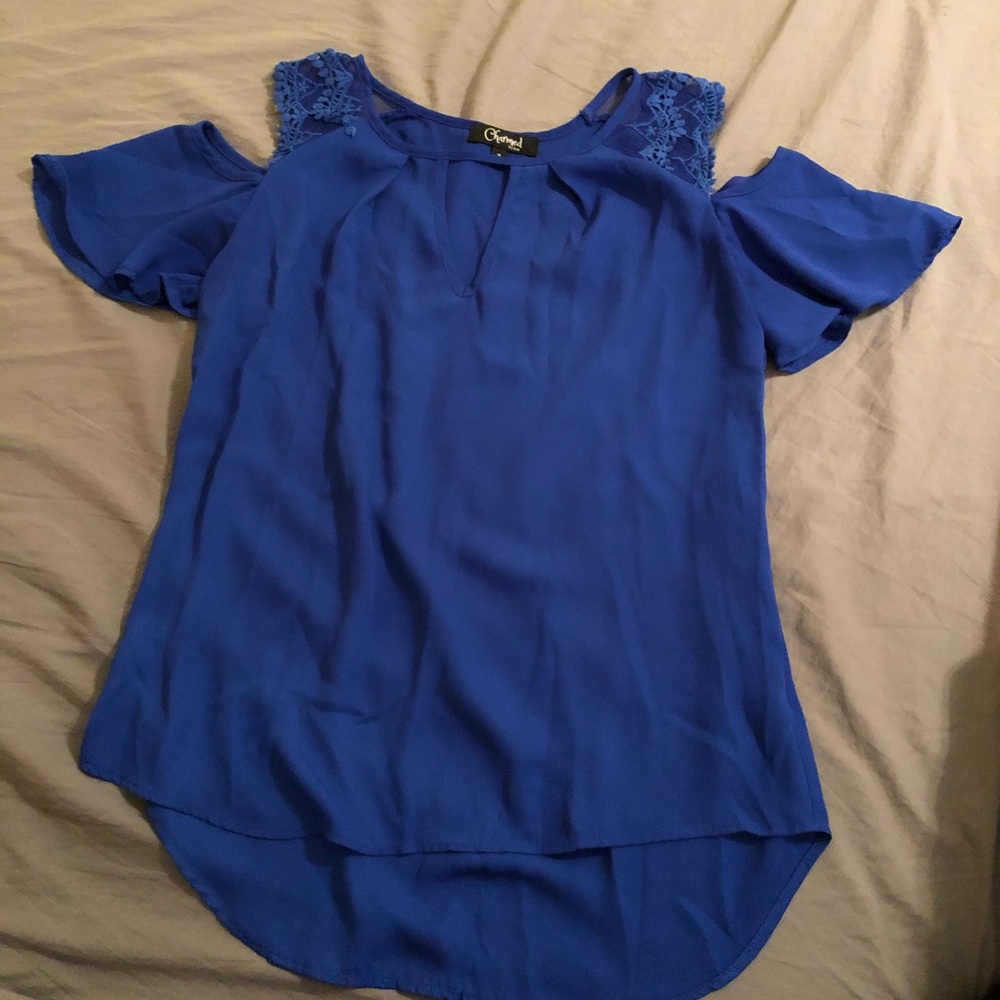 Blue shirt/ fancy